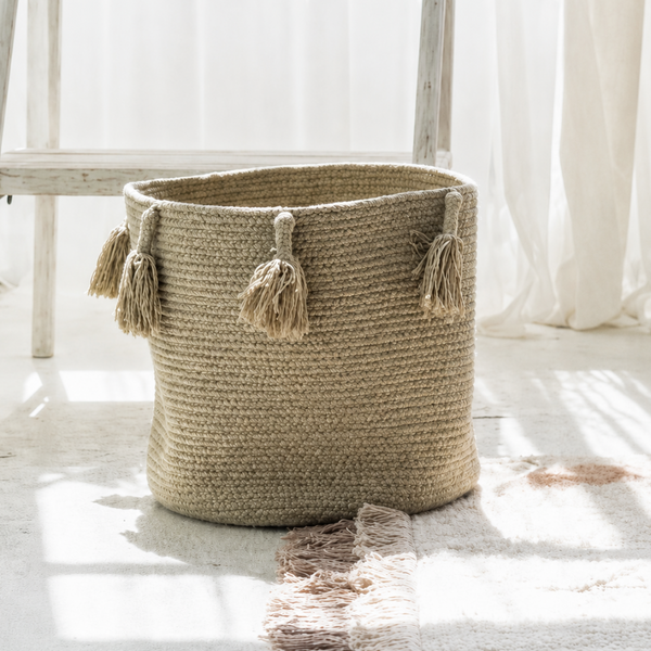 Basket Woody — Olive
