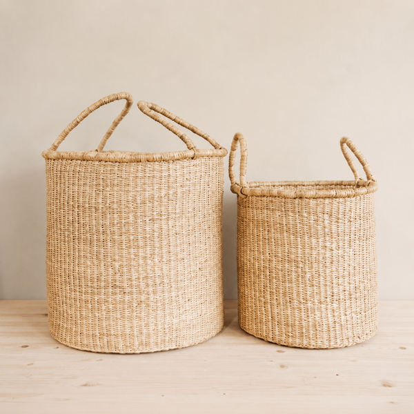 Natural Bolga Baskets